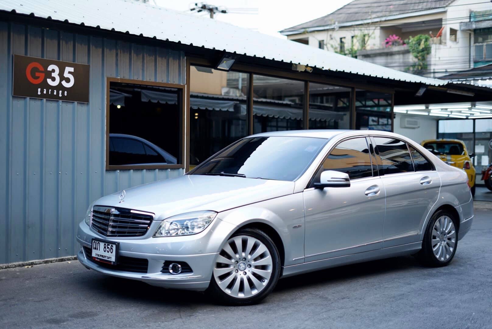 Mercedes-Benz C-Class W204 C200 ปี 2009 สีเงิน