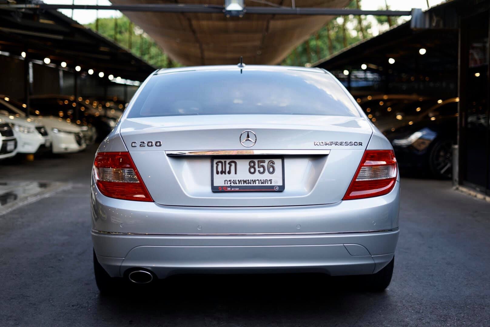 Mercedes-Benz C-Class W204 C200 ปี 2009 สีเงิน (รูปที่ 6)