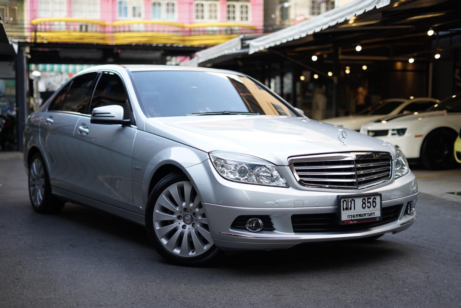 Mercedes-Benz C-Class W204 C200 ปี 2009 สีเงิน (รูปที่ 3)