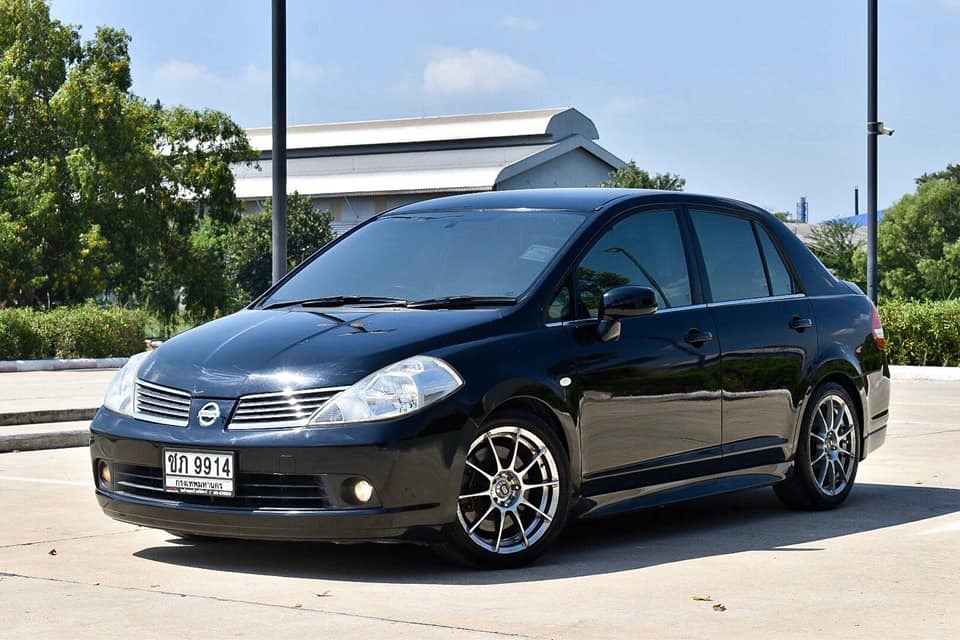 Nissan Tiida ปี 2007 สีดำ (รูปที่ 3)
