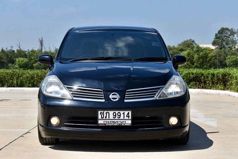 Nissan Tiida ปี 2007 สีดำ