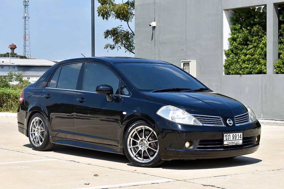 Nissan Tiida ปี 2007 สีดำ (รูปที่ 2)