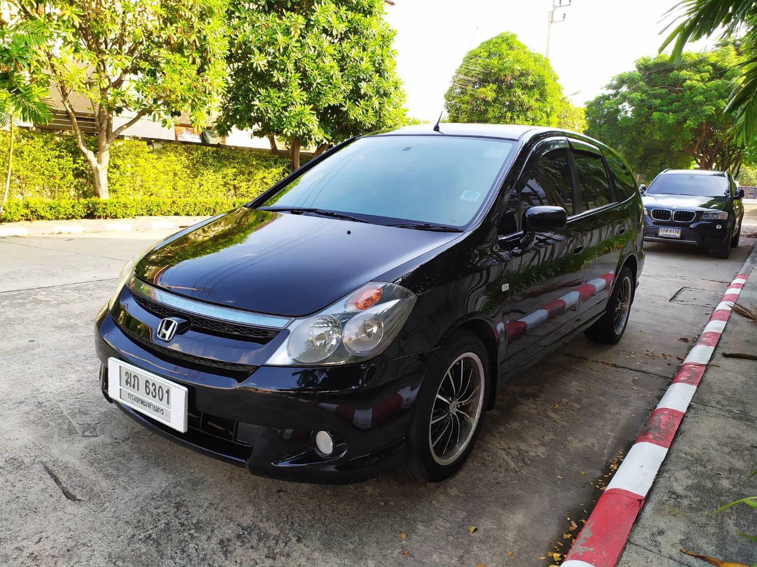 Honda Stream ปี 2006 สีดำ (รูปที่ 3)