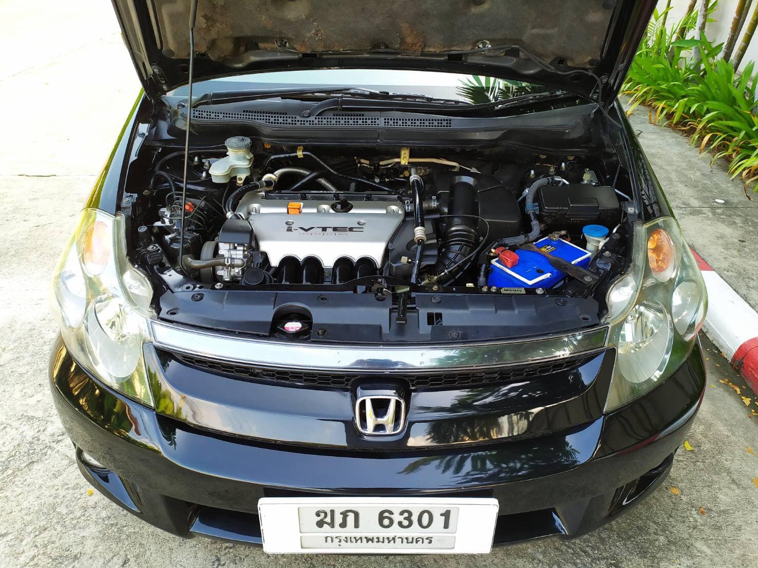Honda Stream ปี 2006 สีดำ (รูปที่ 10)