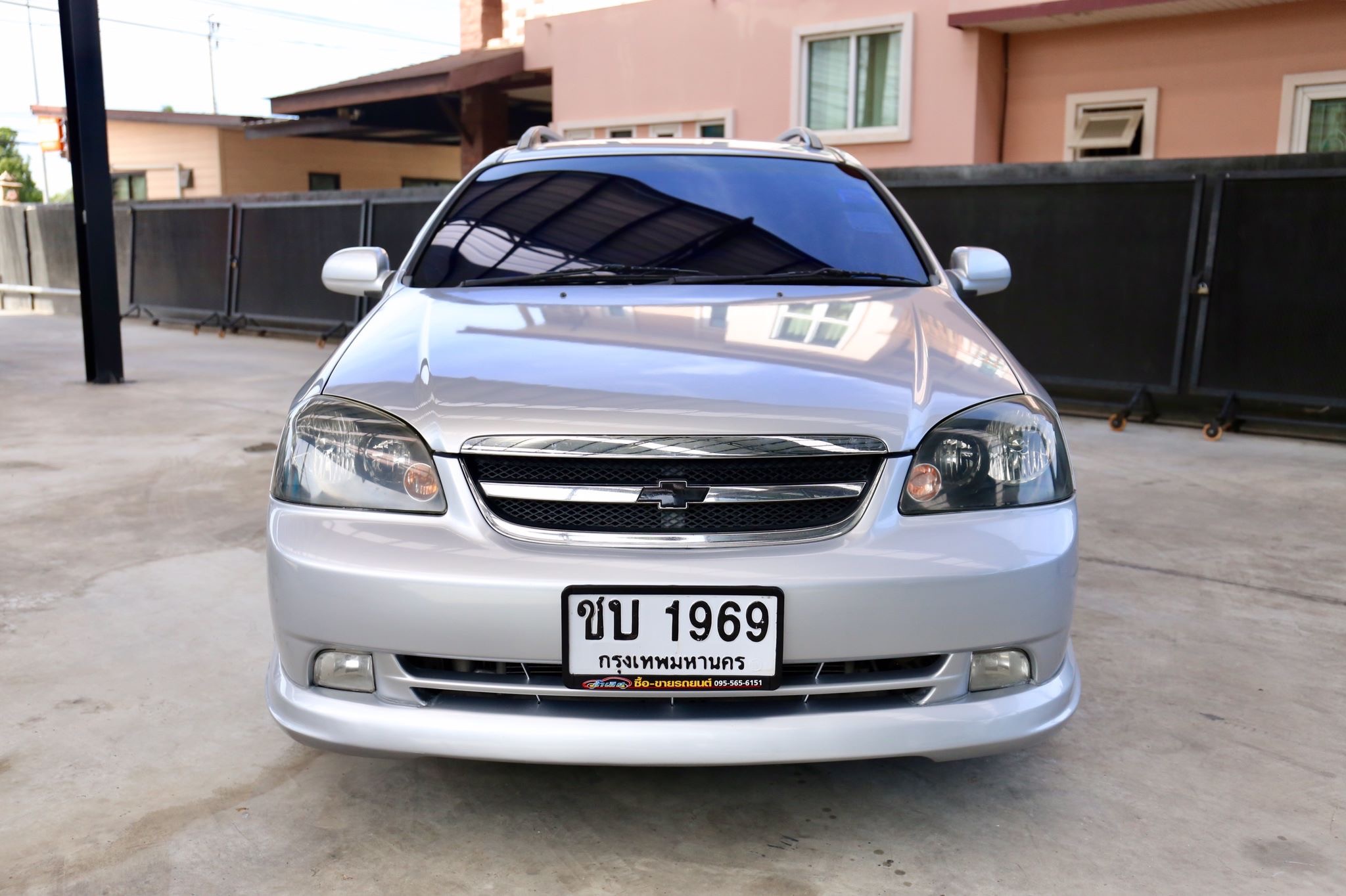 Chevrolet Optra ปี 2007 สีเงิน (รูปที่ 2)
