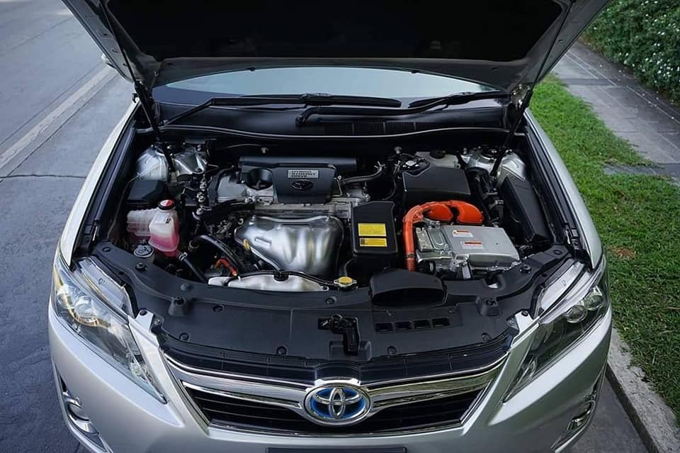 Toyota Camry hybrid ปี 2014 สีเงิน (รูปที่ 19)