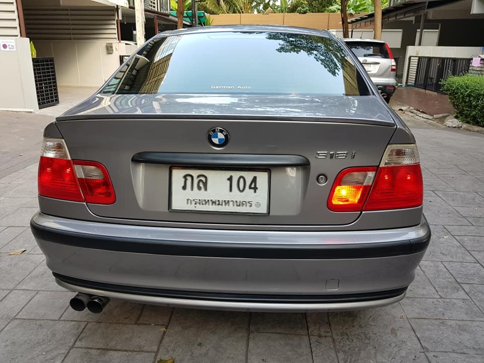 BMW 3 Series Gen4 E46 318i ปี 2001 สีเทา (รูปที่ 4)