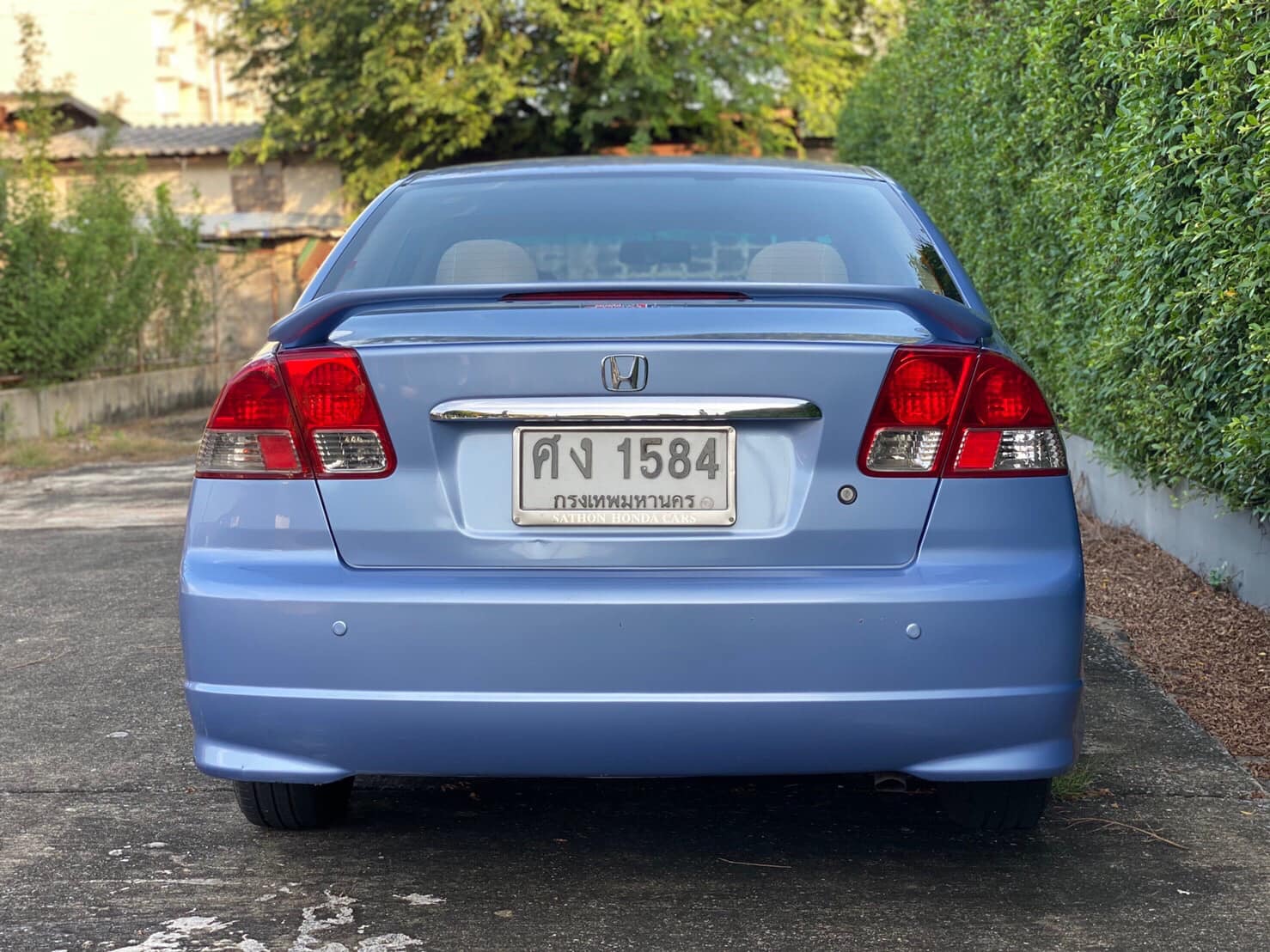 Honda Civic ES (Dimension) โฉม ตาเหยี่ยว ปี 2004 สีฟ้า (รูปที่ 9)