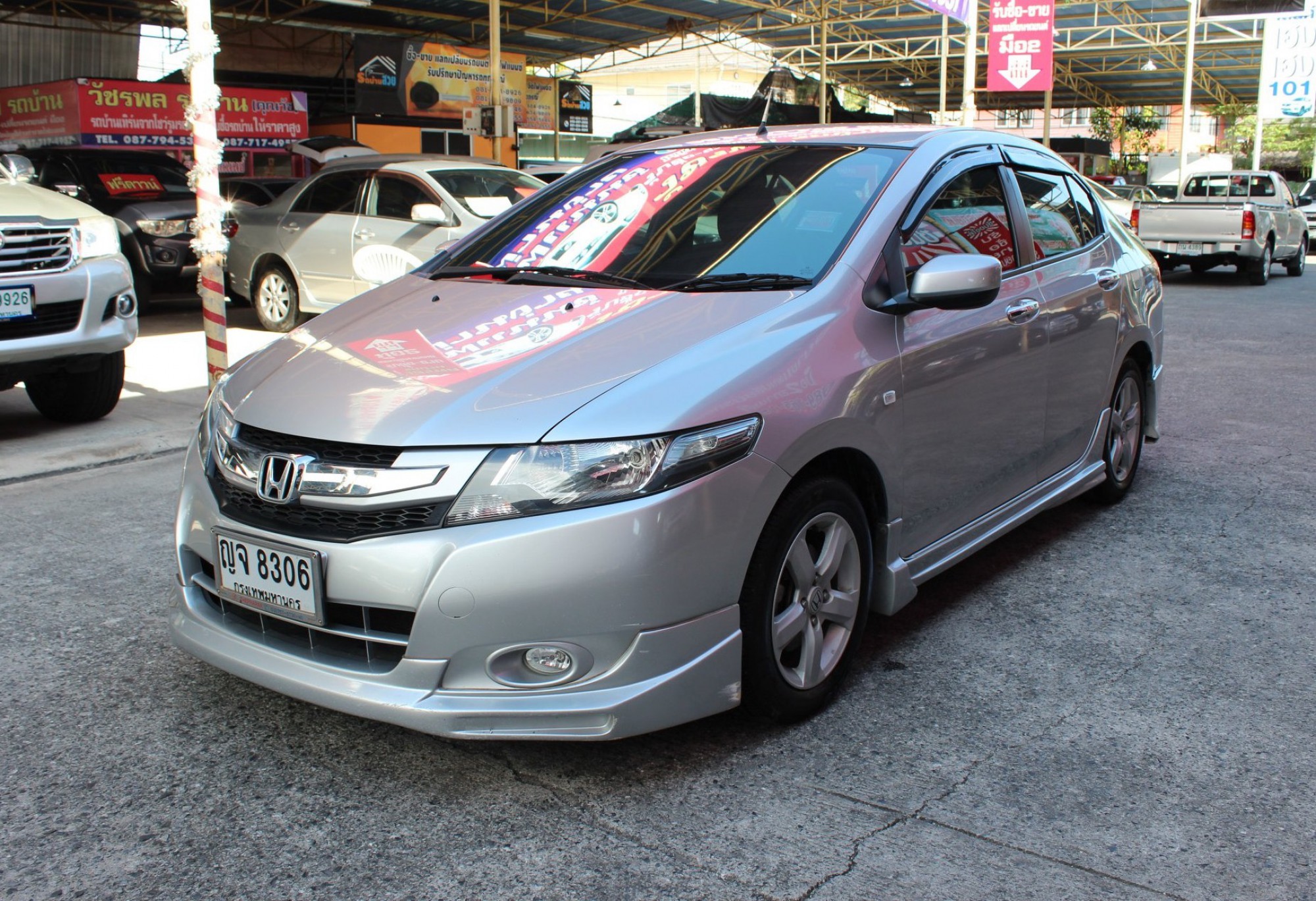 Honda City ปี 2011 สีเงิน (รูปที่ 3)