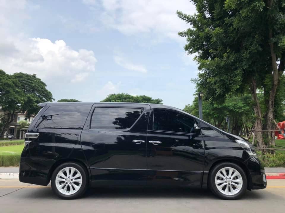 Toyota Vellfire ปี 2009 สีดำ (รูปที่ 6)
