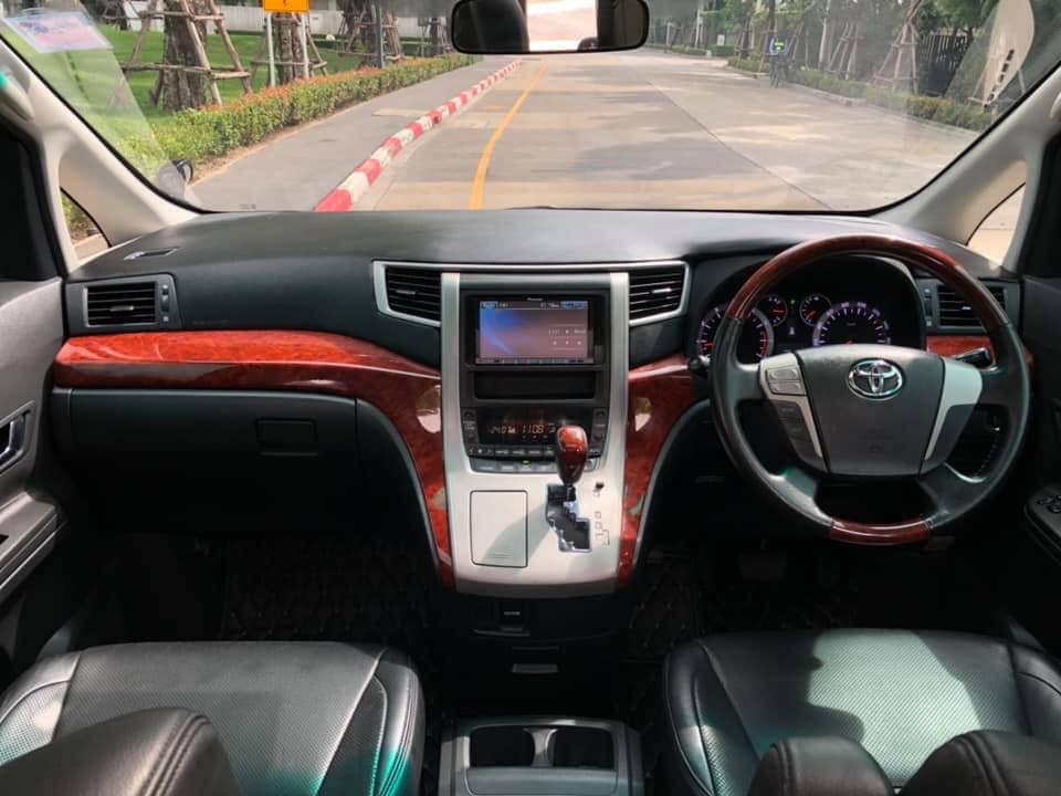 Toyota Vellfire ปี 2009 สีดำ (รูปที่ 3)
