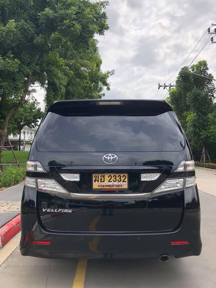Toyota Vellfire ปี 2009 สีดำ (รูปที่ 7)