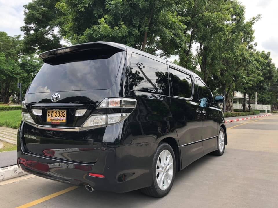 Toyota Vellfire ปี 2009 สีดำ (รูปที่ 2)