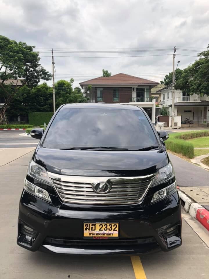 Toyota Vellfire ปี 2009 สีดำ (รูปที่ 5)