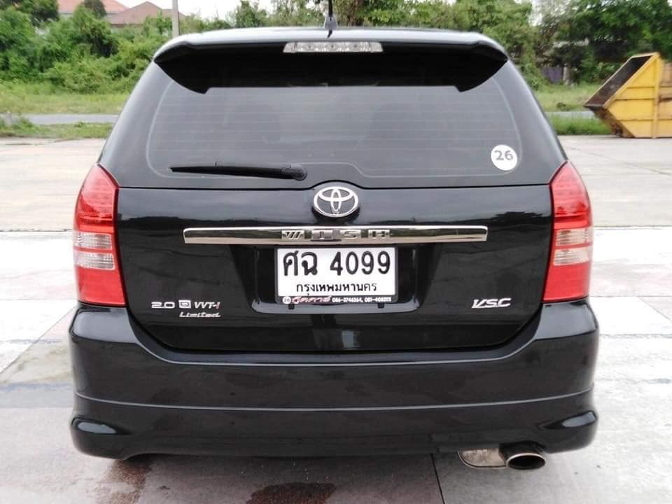 Toyota Wish ปี 2004 สีดำ