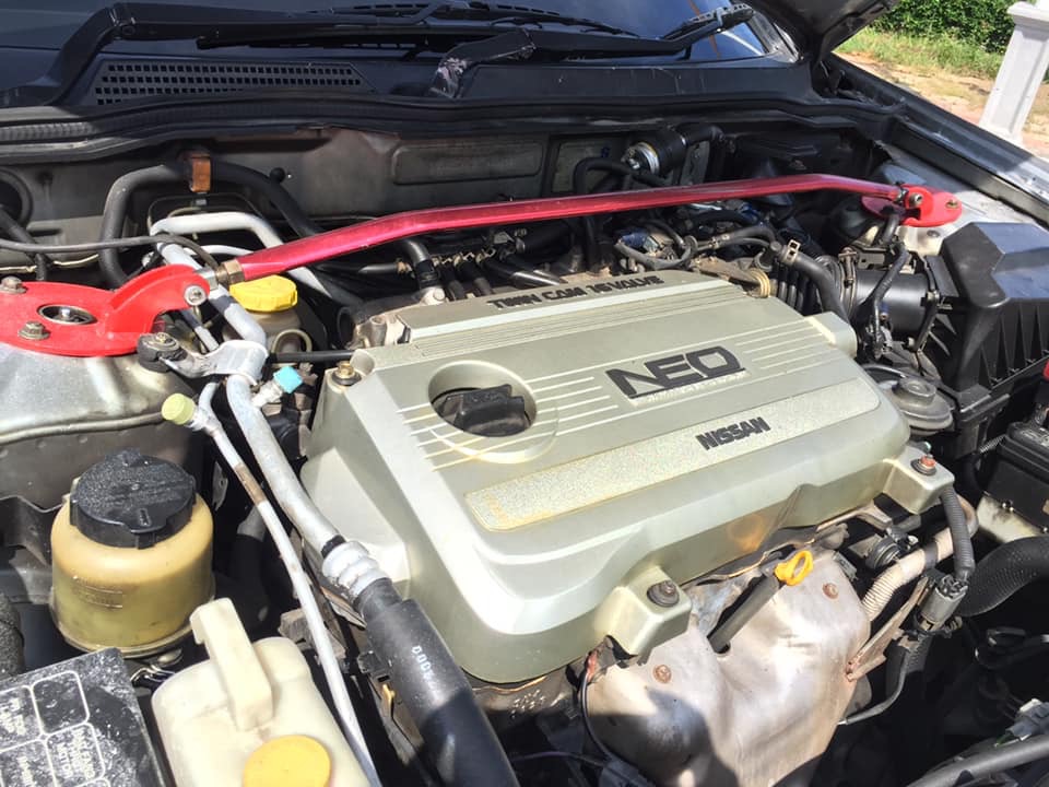 Nissan Sunny ปี 2000 สีเงิน (รูปที่ 6)