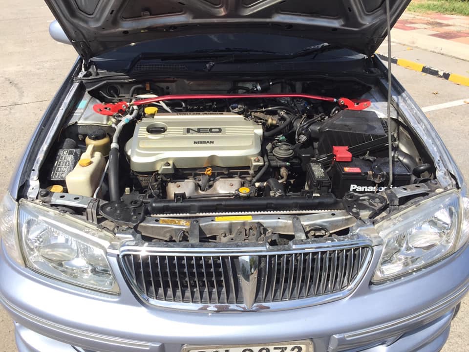 Nissan Sunny ปี 2000 สีเงิน (รูปที่ 7)