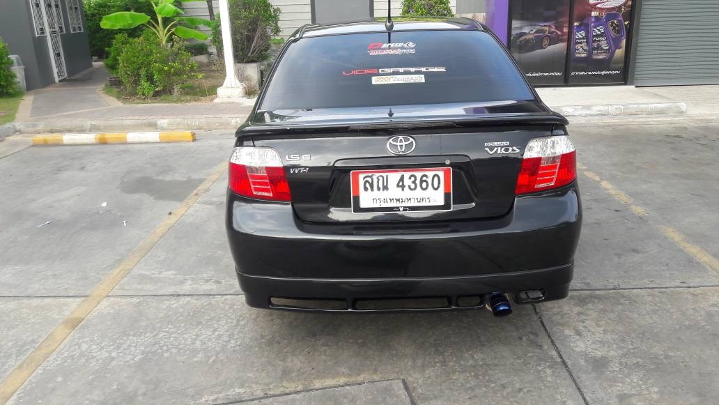 Toyota Vios ปี 2005 สีดำ (รูปที่ 4)