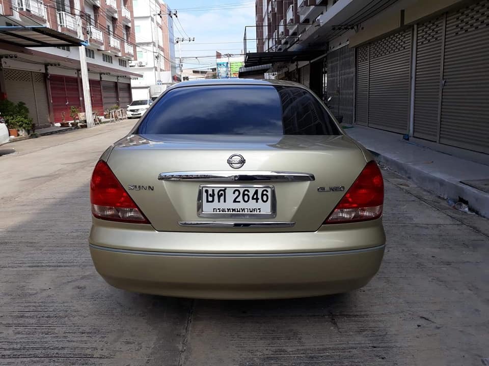 Nissan Sunny NEO ปี 2004 สีทอง