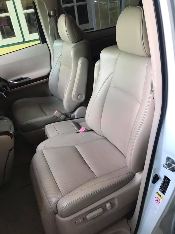 Toyota Alphard ปี 2009 สีขาว (รูปที่ 5)