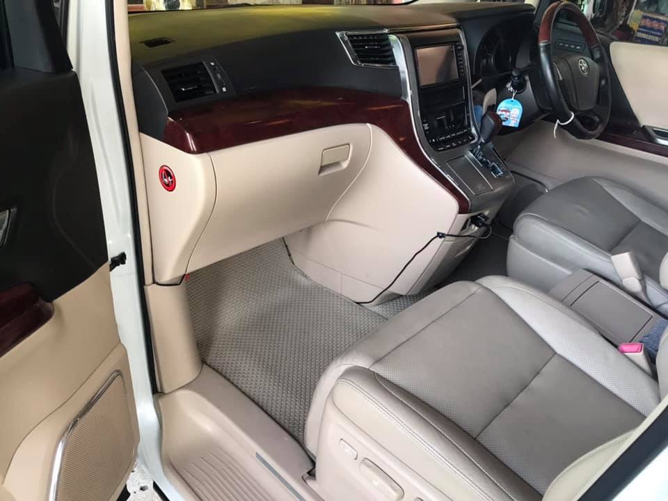 Toyota Alphard ปี 2009 สีขาว (รูปที่ 4)