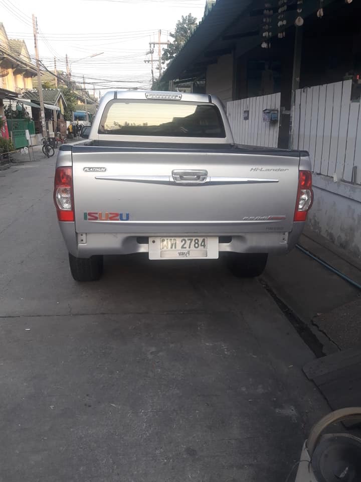 Isuzu D-Max Hi-Lander (Cab) ปี 2008 สีเงิน (รูปที่ 4)