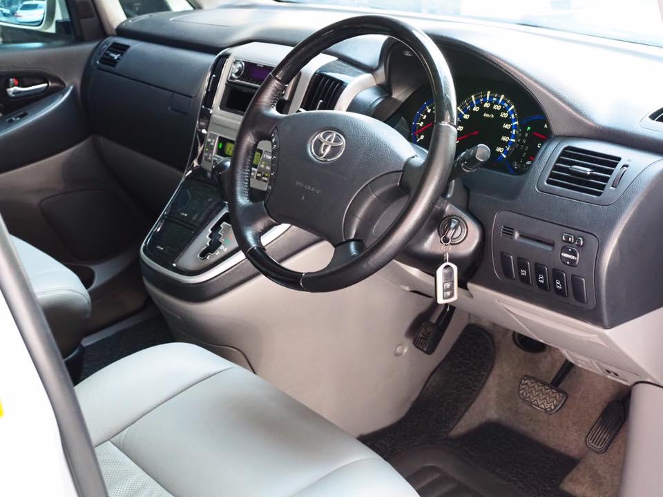 Toyota Alphard ปี 2007 สีเงิน (รูปที่ 7)