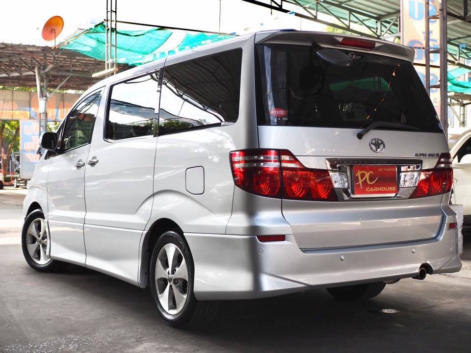 Toyota Alphard ปี 2007 สีเงิน (รูปที่ 4)