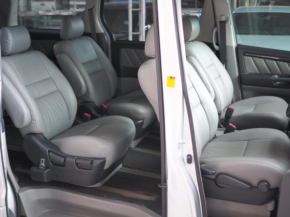 Toyota Alphard ปี 2007 สีเงิน (รูปที่ 12)