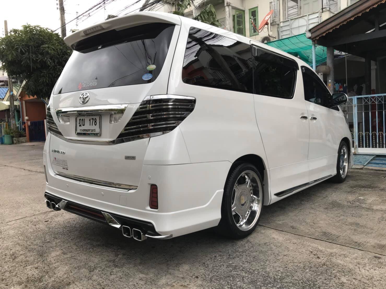 Toyota Alphard ปี 2010 สีขาว (รูปที่ 3)