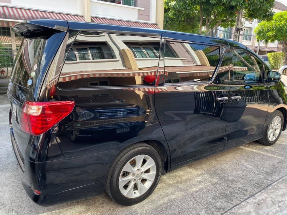 Toyota Alphard ปี 2010 สีดำ (รูปที่ 2)