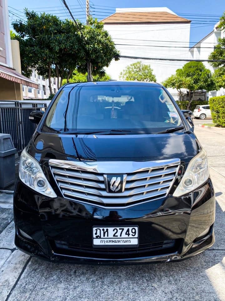 Toyota Alphard ปี 2010 สีดำ