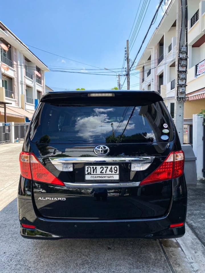 Toyota Alphard ปี 2010 สีดำ (รูปที่ 3)