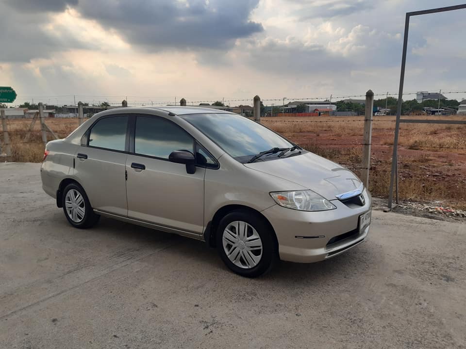 Honda City ZX ปี 2004 สีเงิน (รูปที่ 6)