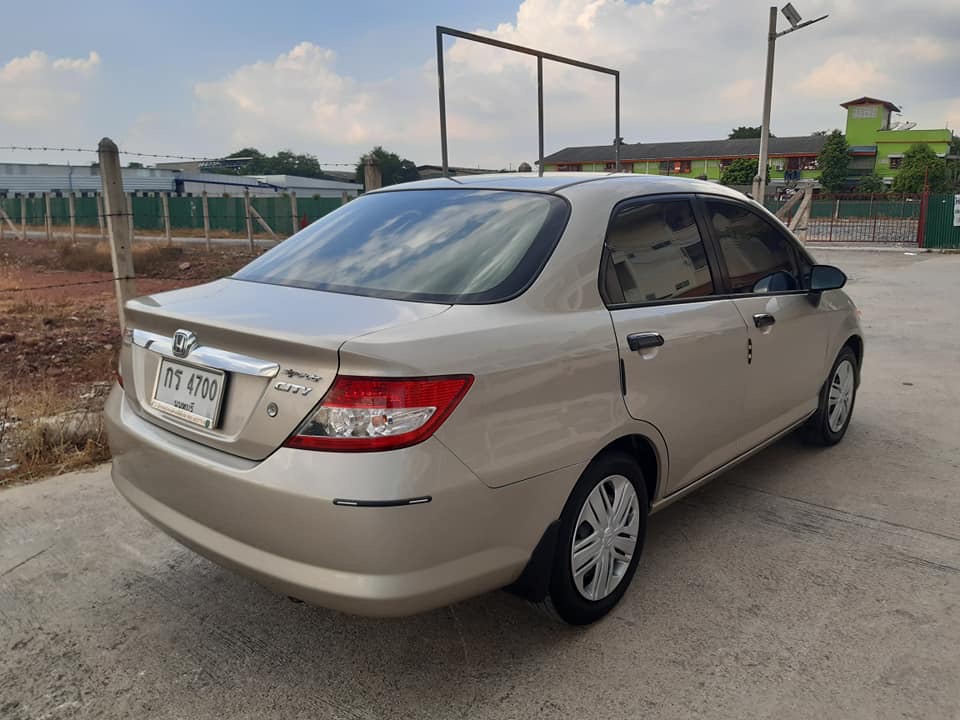 Honda City ZX ปี 2004 สีเงิน (รูปที่ 7)