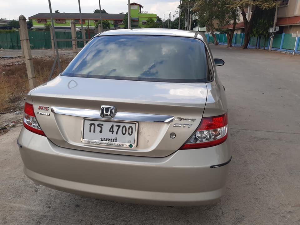Honda City ZX ปี 2004 สีเงิน (รูปที่ 10)