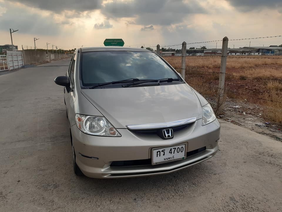 Honda City ZX ปี 2004 สีเงิน (รูปที่ 3)