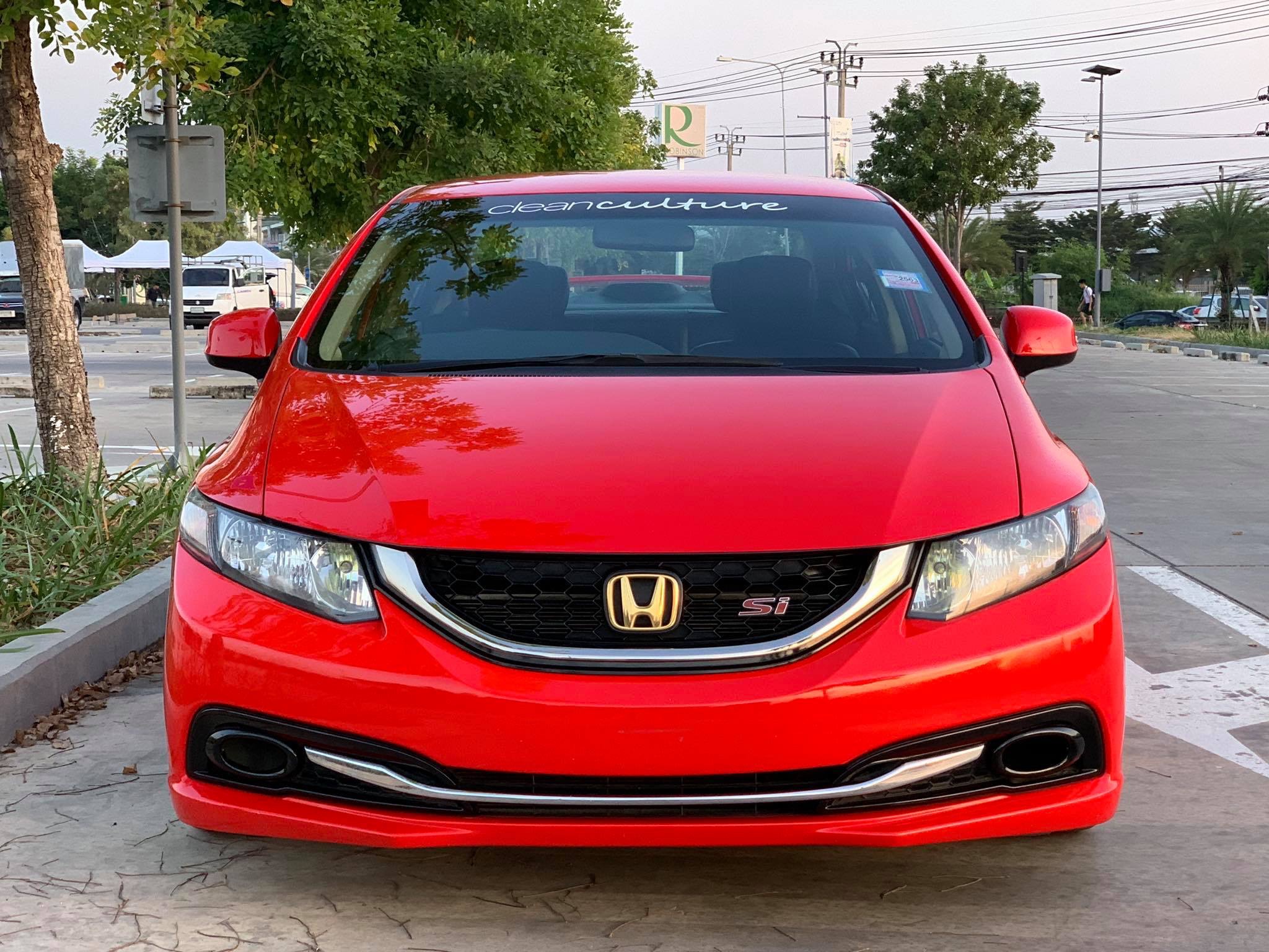 Honda Civic FB ปี 2013 สีแดง (รูปที่ 3)