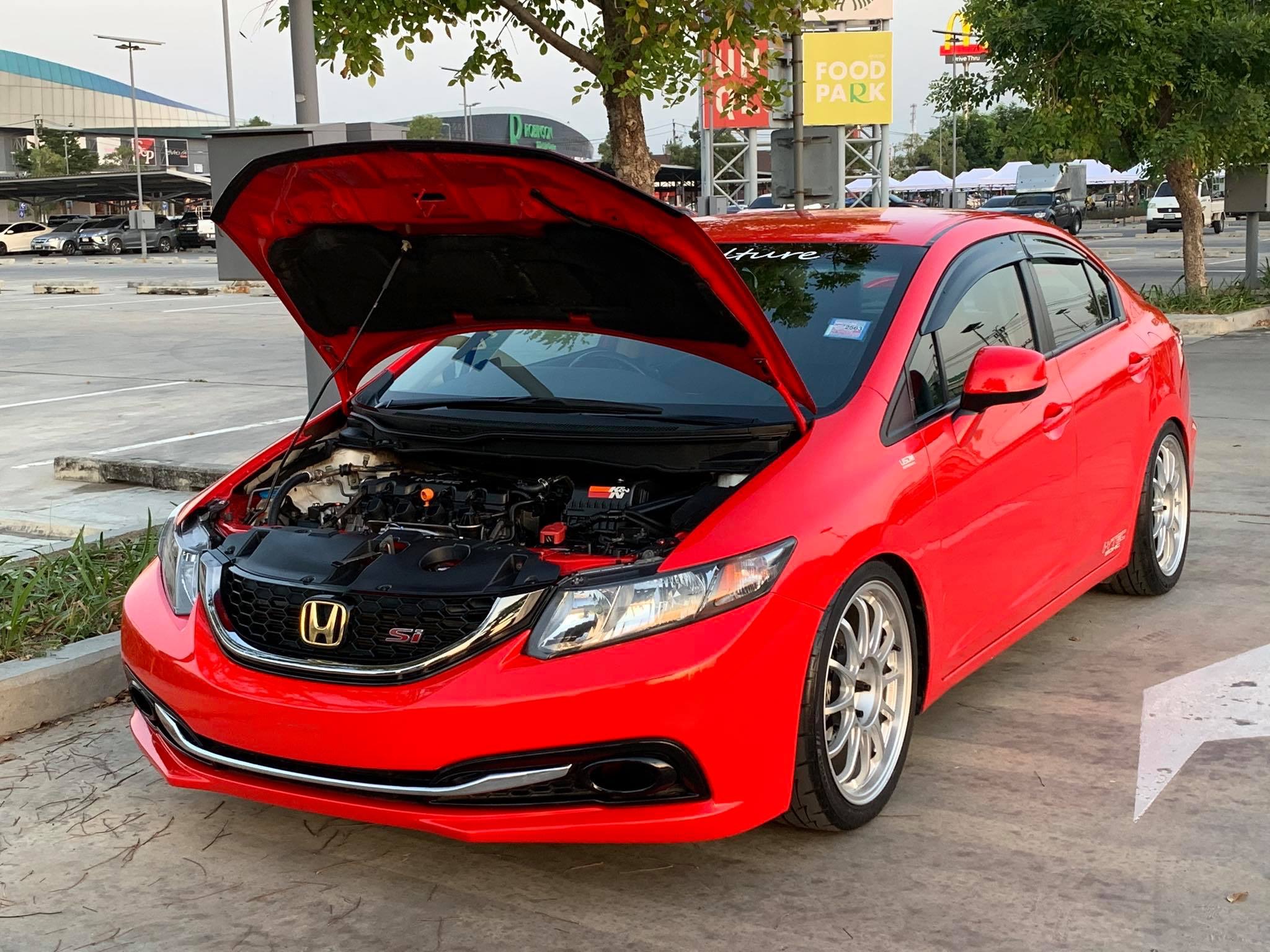 Honda Civic FB ปี 2013 สีแดง (รูปที่ 13)