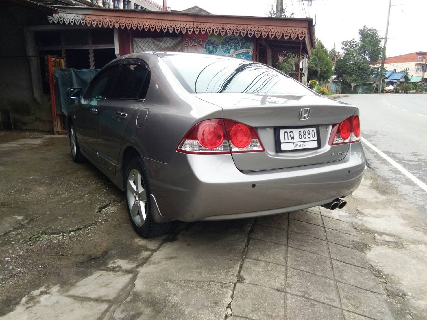 Honda Civic FD ปี 2006 สีเทา (รูปที่ 3)
