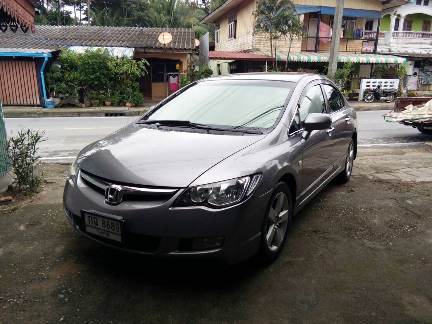Honda Civic FD ปี 2006 สีเทา (รูปที่ 2)