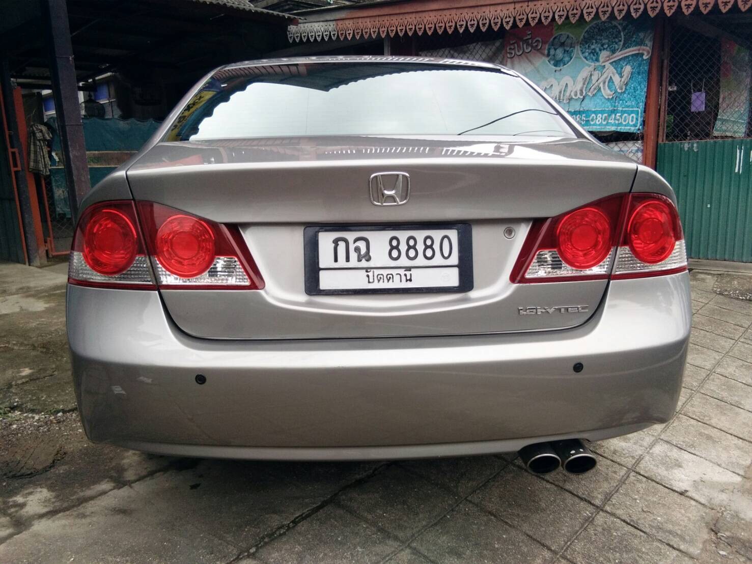Honda Civic FD ปี 2006 สีเทา (รูปที่ 6)