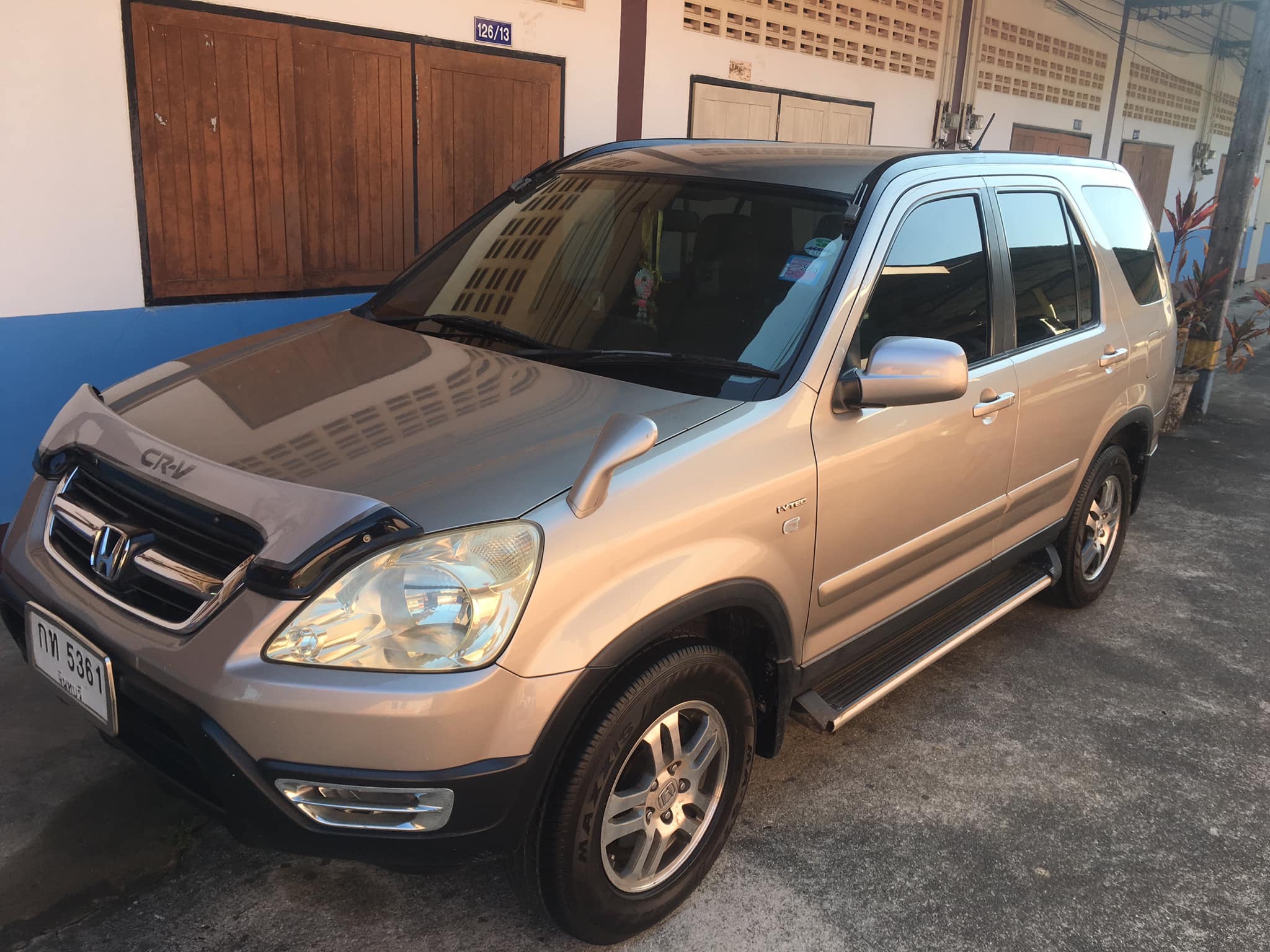 Honda CR-V ปี 2003 สีเงิน (รูปที่ 3)