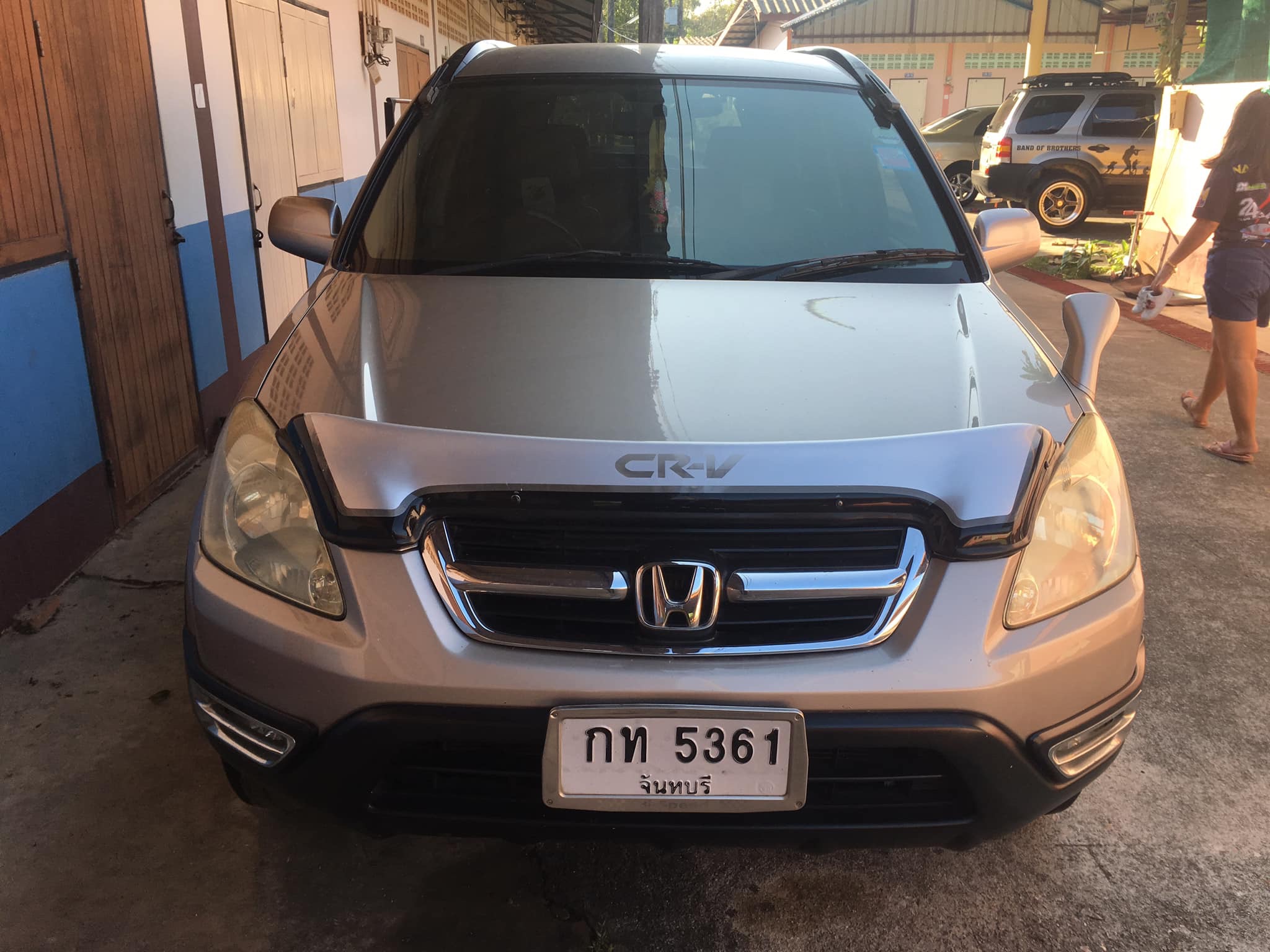 Honda CR-V ปี 2003 สีเงิน (รูปที่ 2)
