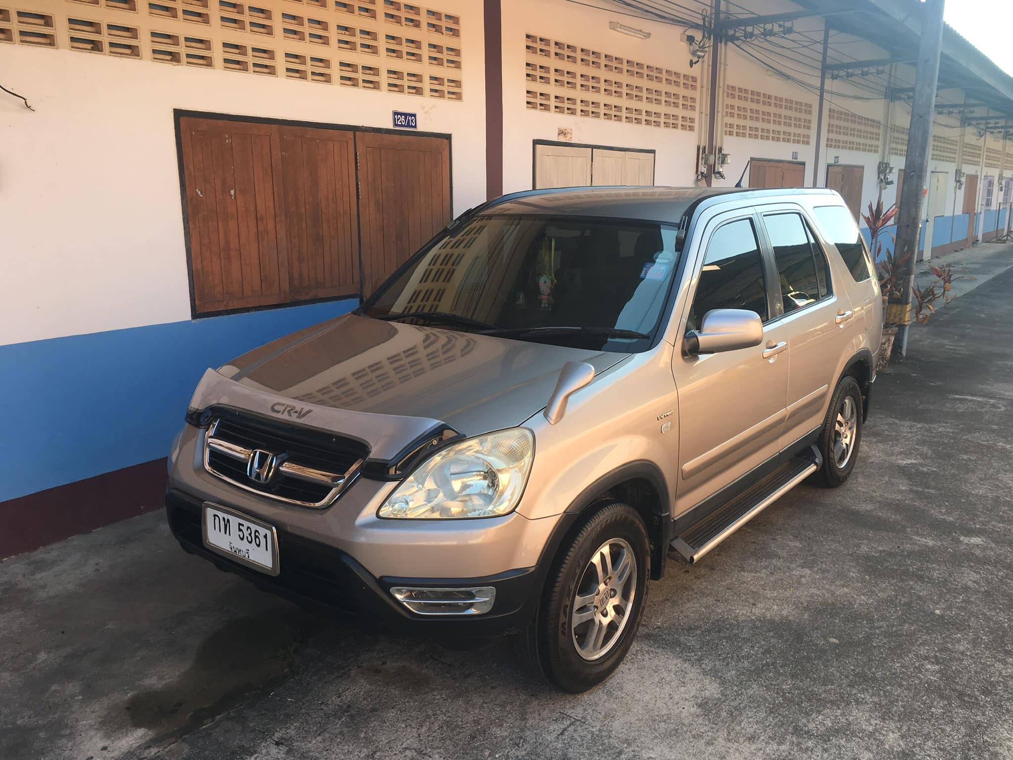 Honda CR-V ปี 2003 สีเงิน (รูปที่ 5)