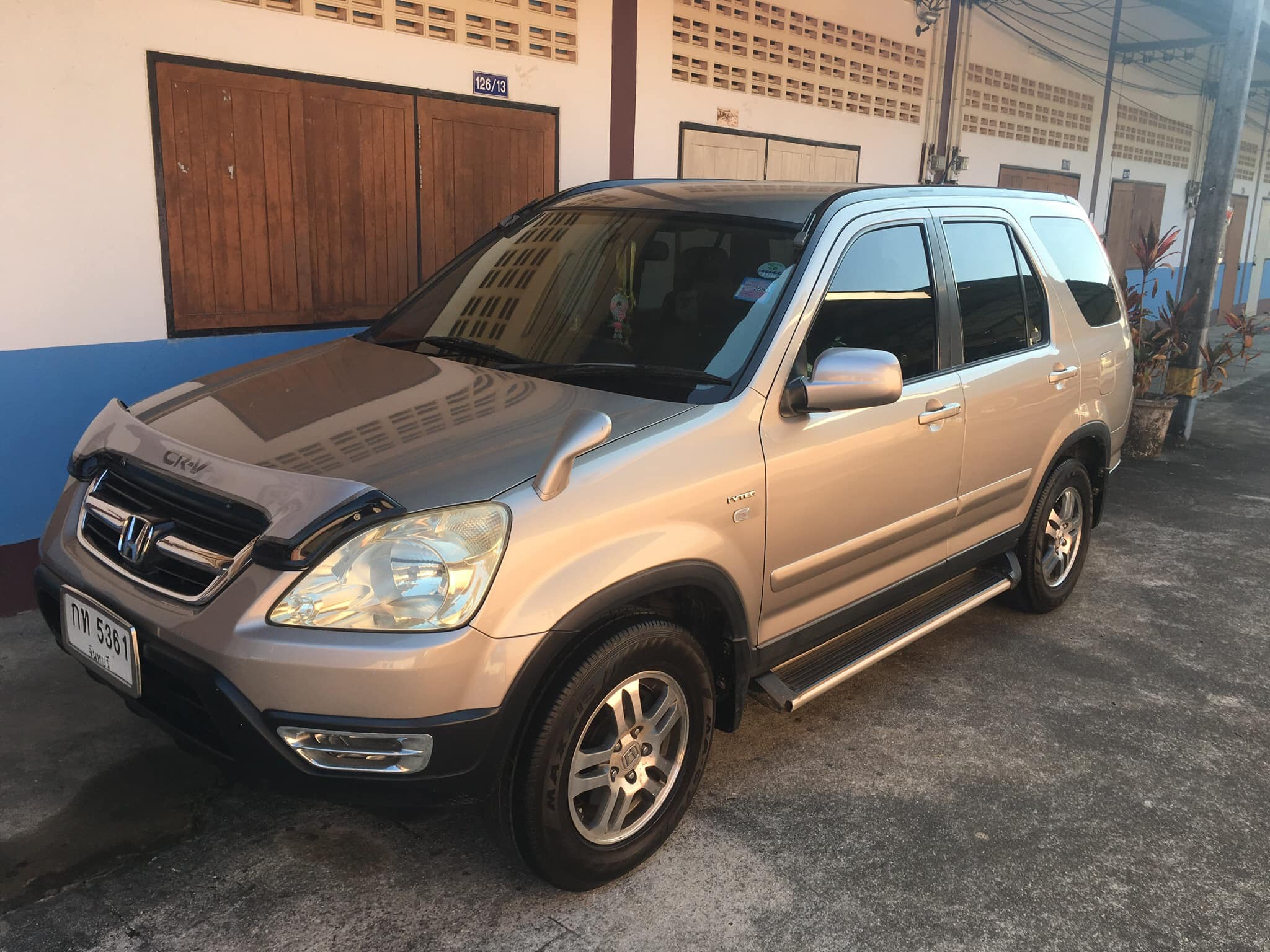 Honda CR-V ปี 2003 สีเงิน (รูปที่ 12)