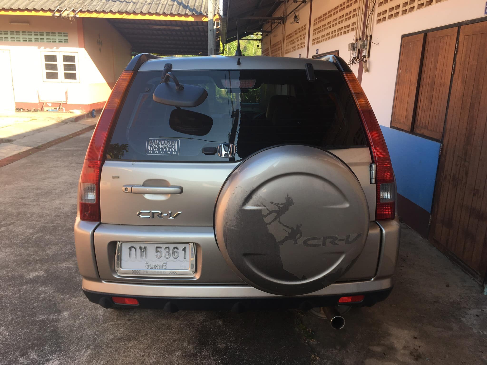 Honda CR-V ปี 2003 สีเงิน (รูปที่ 9)