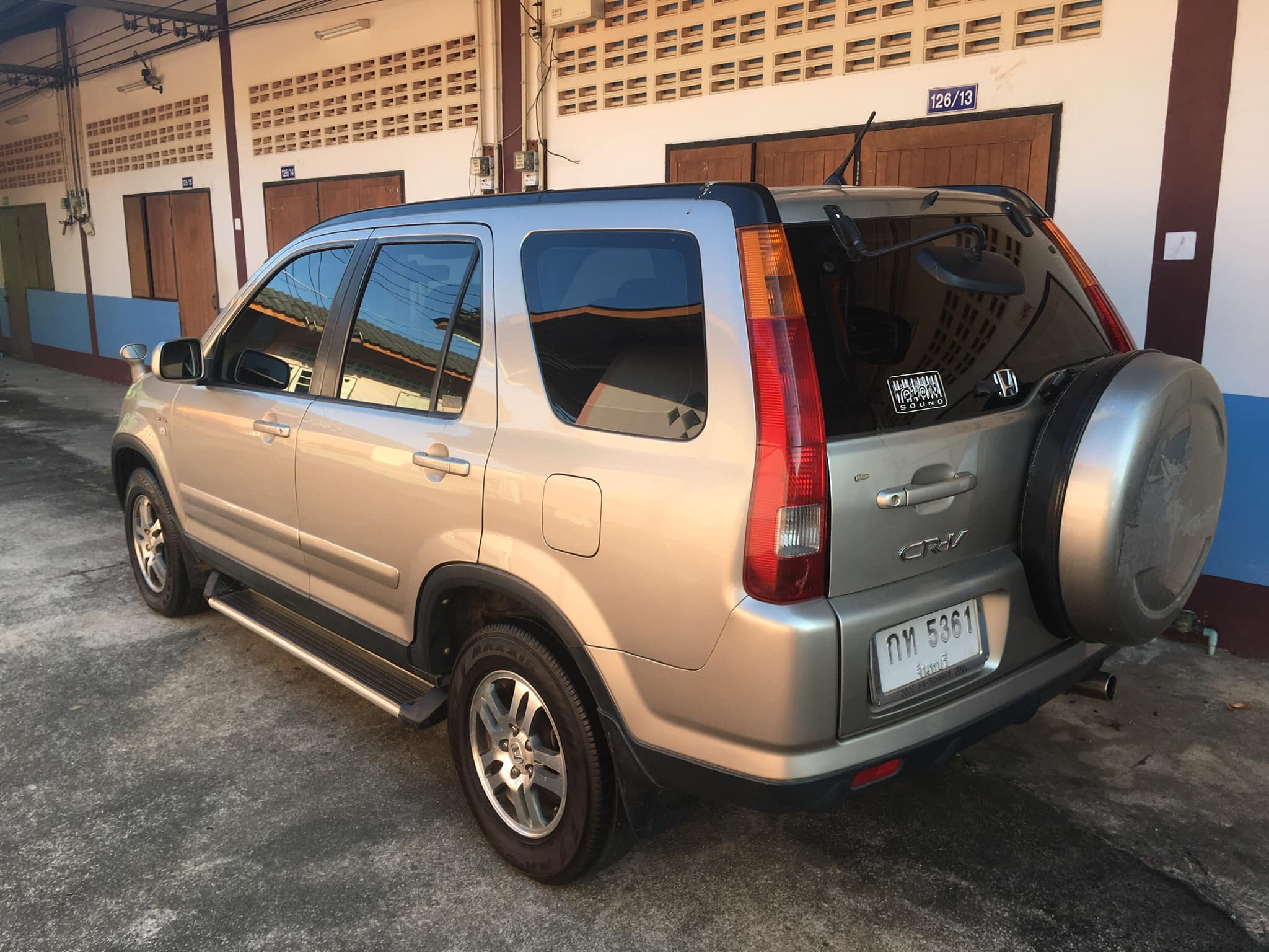Honda CR-V ปี 2003 สีเงิน (รูปที่ 10)