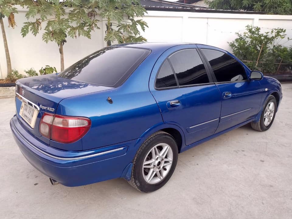 Nissan Sunny NEO ปี 2002 สีน้ำเงิน (รูปที่ 8)