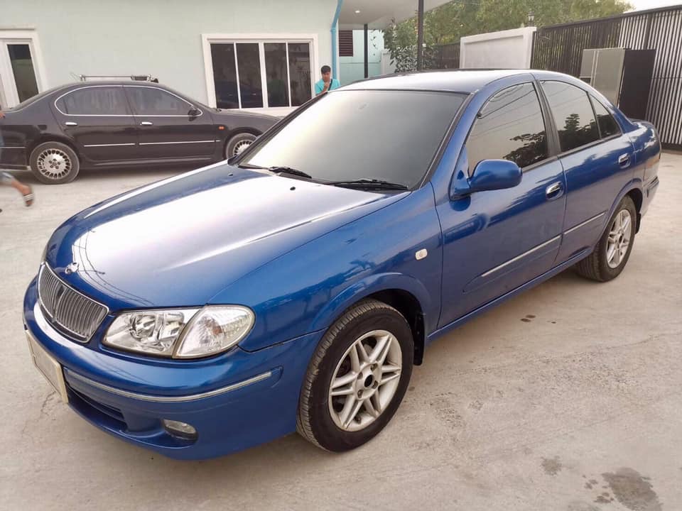 Nissan Sunny NEO ปี 2002 สีน้ำเงิน (รูปที่ 6)